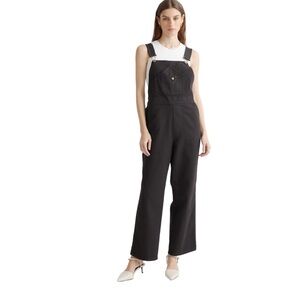 Quince Black Women Jeans Overalls